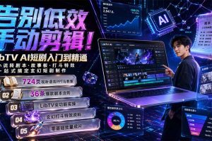 告别手动剪辑！用LibTV AI，小说秒变玄幻短剧，打斗特效一键生成