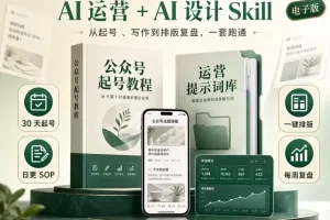 虚拟产品 450. 公众微号从0到1起号保姆级教程（含智能体