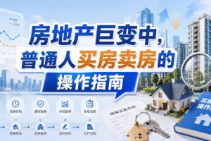 房地产变局下的生存指南：普通人买房卖房必读实操手册（完整版）